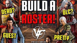 Lets Build a Roster for the New Virtua Fighter