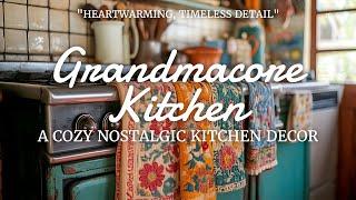  Charming Grandmacore Kitchen Decor Ideas : Create a Cozy, Nostalgic Space!