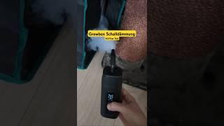  Growbox Abluft mit Schalldämmung - Airflow Test