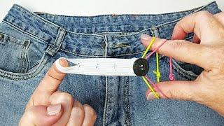 7 Jeans Sewing Tricks / Quickly Reduce and Increase Size