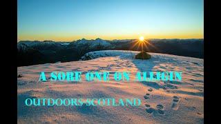 A sore one on Alligin - Jan 2024