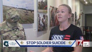 Veterans Voices: NC artist makes suicide prevention her mission