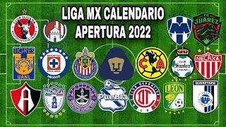   CALENDARIO LIGA MX 2022