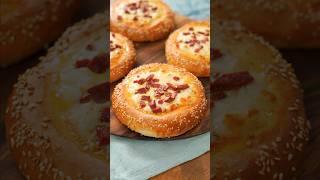 TAM KAYDETMELİK: Kahvaltılık Mini Pizza ️ #pizza #kahvaltılıktarifler #kahvaltıtarifleri