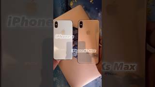 Boot test iPhone X vs Xs Max