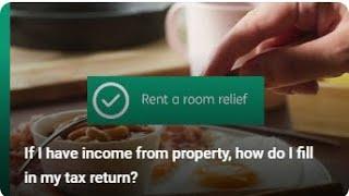 If I have income from property, how do I fill in my tax return?