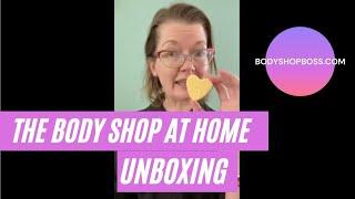 THE BODY SHOP Unboxing CRUELTY FREE Fair Trade Skin Care Aloe Tea Tree Hemp Vegan