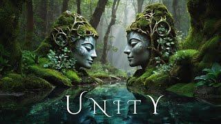 UNITY | Deep Ambient Relaxation Soundscape with Rain - Ethereal Meditative Fantasy Ambient Music