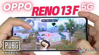 Oppo Reno13 F 5G PUBG Mobile Gaming Review Update | FPS & Battery Drain test