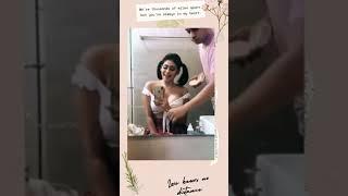 Queen Piumi Hansamali Breast makeup Video ‍ #piumihansamali #sexy #adult_dialog_whatsapp_status