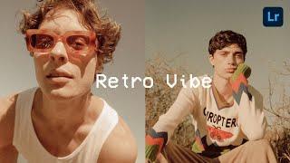 Retro Vibe - Lightroom Presets | Vintage Preset | Retro Preset | Preset Vintage | Retro Vintage