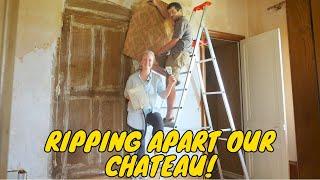 RIPPING APART our MEDIEVAL CHATEAU