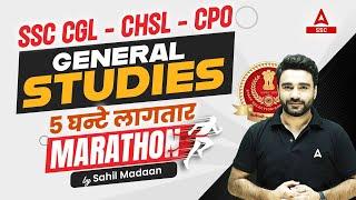 SSC CGL/ CHSL/ CPO Exam 2024 | General Studies Marathon Class by Sahil Madaan