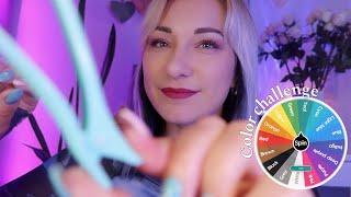 ASMR Tingly color challenge