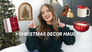 *NEW* CHRISTMAS DECOR HAUL!  Target, Amazon, Crate & Barrel and Anthropologie 2024