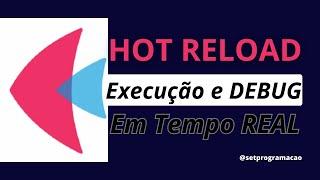 10 - Execução e Debug da aplicação Flet em tempo Real || #python #flet