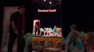 KNOCKED OUT!!! Dumb Ways To Die - Hilarious Hypnosis at Bishop McCort High School With Mike Lee