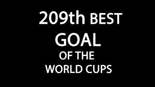 209th best GOAL of the World Cups - The Peruvian Félix Gallardo against Bulgaria in Mexico 70.