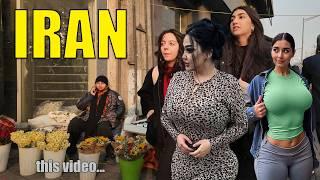 What's REALLY Happening in Tehran's valiasr street  near Persian New Year (NOWRUZ) 2025