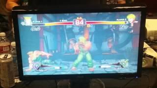 USF4 PIE Lee Chung ( guile ) vs EG Momochi ( ken ) Evo 2k14