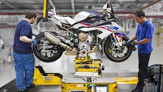 Inside Factory Building the Powerful BMW S1000RR Bikes by Hands - Production Line