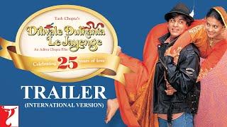 Dilwale Dulhania Le Jayenge | Trailer | Shah Rukh Khan, Kajol | DDLJ International Trailer