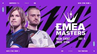 ANO vs EIQ & Z10 vs TP | EM Summer 24 Main Event | Swiss Stage Round 4 (Bo1)