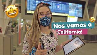 MI VIAJE a DISNEYLAND  1er VLOG LLEGADA A CALIFORNIA!!