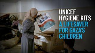 UNICEF Hygiene Kits a Lifesaver for Gaza's Children