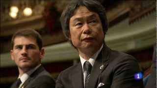 Shigeru Miyamoto receives Prince of Asturias Award