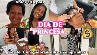 DEI UM DIA DE PRINCESA PRA MINHA MÃE| Auto Estima RECUPERADA️