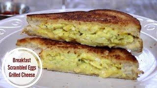 Cheese Scrambled Egg Sandwich in 15 Minutes