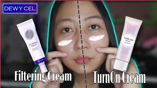 DEWYCEL Turn On Cream vs Filtering Cream Review (Korean Best Selling Item) | Psykiss 