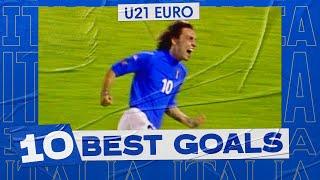 Pirlo, Pellegrini, Balotelli: 10 Grandi Gol segnati dall'Under 21 all'Europeo | U21 EURO 2023