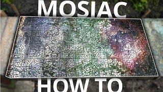 How to create a mosaic mural