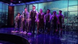 Disney's NEWSIES Performs on "The View"