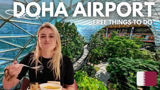 DOHA AIRPORT | BEST things to do for FREE on LONG LAYOVER 