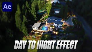 Day To Night Transition | After Effects Tutorial