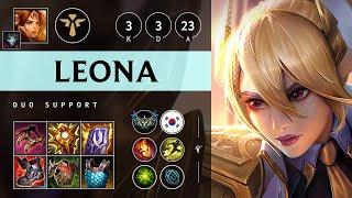 Leona Support vs Nami - KR Challenger Patch 25.07