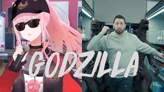 Mori Calliope and Eminem ft. Juice WRLD sing Godzilla