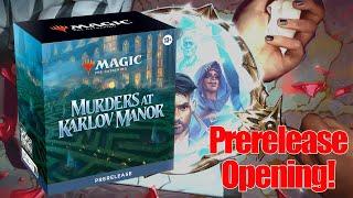 Murders At Karlov Manor Prerelease Kit Opening | MTG |