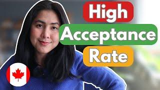 Canadian Schools with High Acceptance Rates for international students | Study in Canada 2024