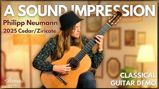 A Sound Impression: Philipp Neumann – 2025 – Cedar/Ziricote | Classical Guitar Demo