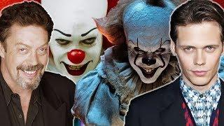 Pennywise ("IT") Voice Comparisons - (Tim Curry & Bill Skarsgård)