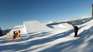 A Tour Of Whistlers 2025 XL Terrain Park With Aidan Mulvihill