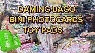 NAMILI NAMAN TYO BAGONG USO BINI PHOTOCARDS,STICKERS,TOY PADS.#divisoriamall