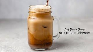 Starbucks Iced Brown Sugar  Oat Milk Shaken Espresso