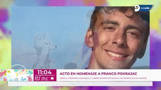 Realizaron un homenaje a Franko Pokrajac, el joven que falleció al intetar salvar un perro en un cau