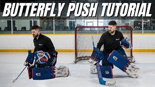 Improve Your Butterfly Push Skills: Hockey Goalie Drill