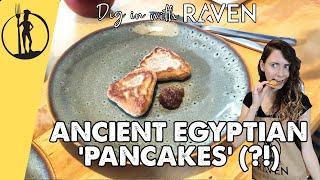 ANCIENT EGYPTIAN PANCAKES?! - Tiger Nut Offering Loaves | Ancient Eats - Dig It With Raven